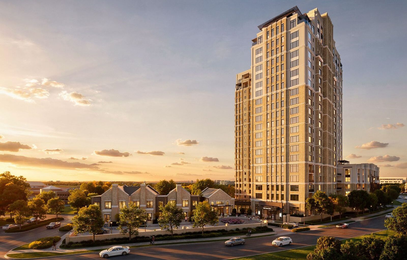 New 22-story Plano apartment tower and other D-FW real estate news