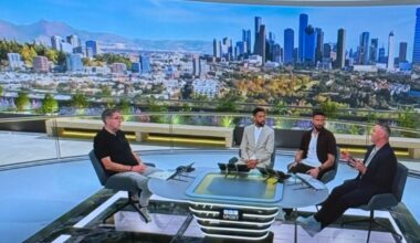 World Cup broadcast adds AI mountains to Houston skyline