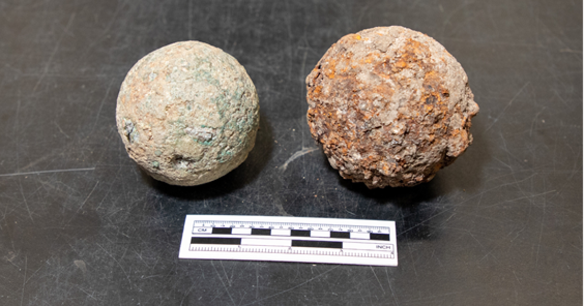 Second Battle-Era Cannonball Discovered at the Alamo