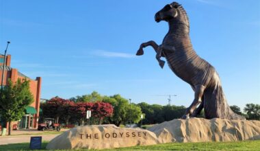Trojan Horse Pops Up in Arlington to Promote New Movie 'The Odyssey'