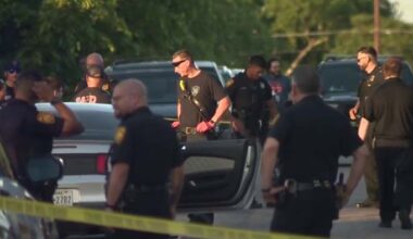 Southwest Side woman describes hearing barrage of gunfire, finding 2 men wounded