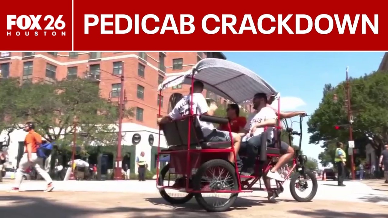 Houston pedicab riders could be punished amid crackdown 