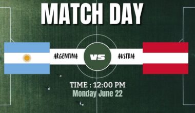 Argentina vs Austria | City of Arlington, TX