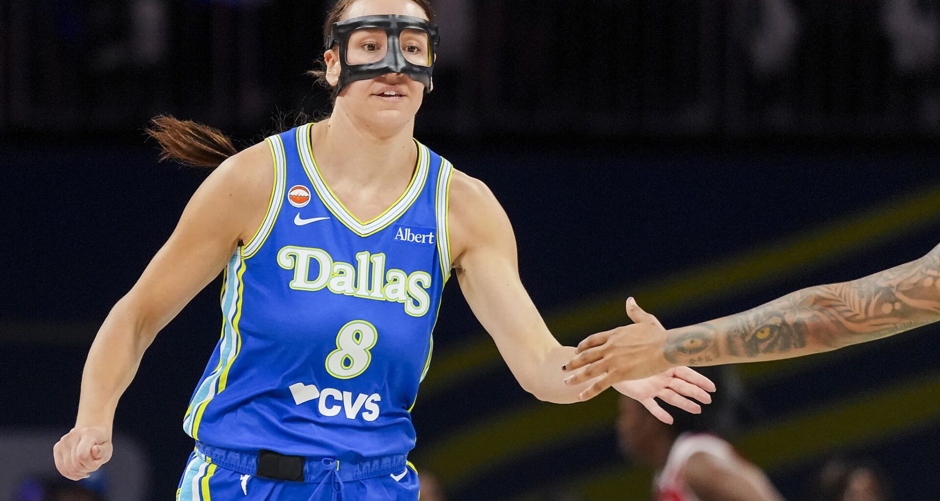 Alanna Smith ruled out of Wings-Sky after suffering face injury