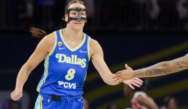 Alanna Smith ruled out of Wings-Sky after suffering face injury