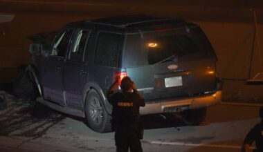 Houston police investigating major crash on I-10 after SUV goes airborne over embankment