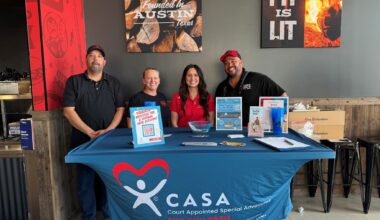 Smokey Mo's BBQ in Schertz raised over $1,000 for Texas CASA at its grand opening on June 13.