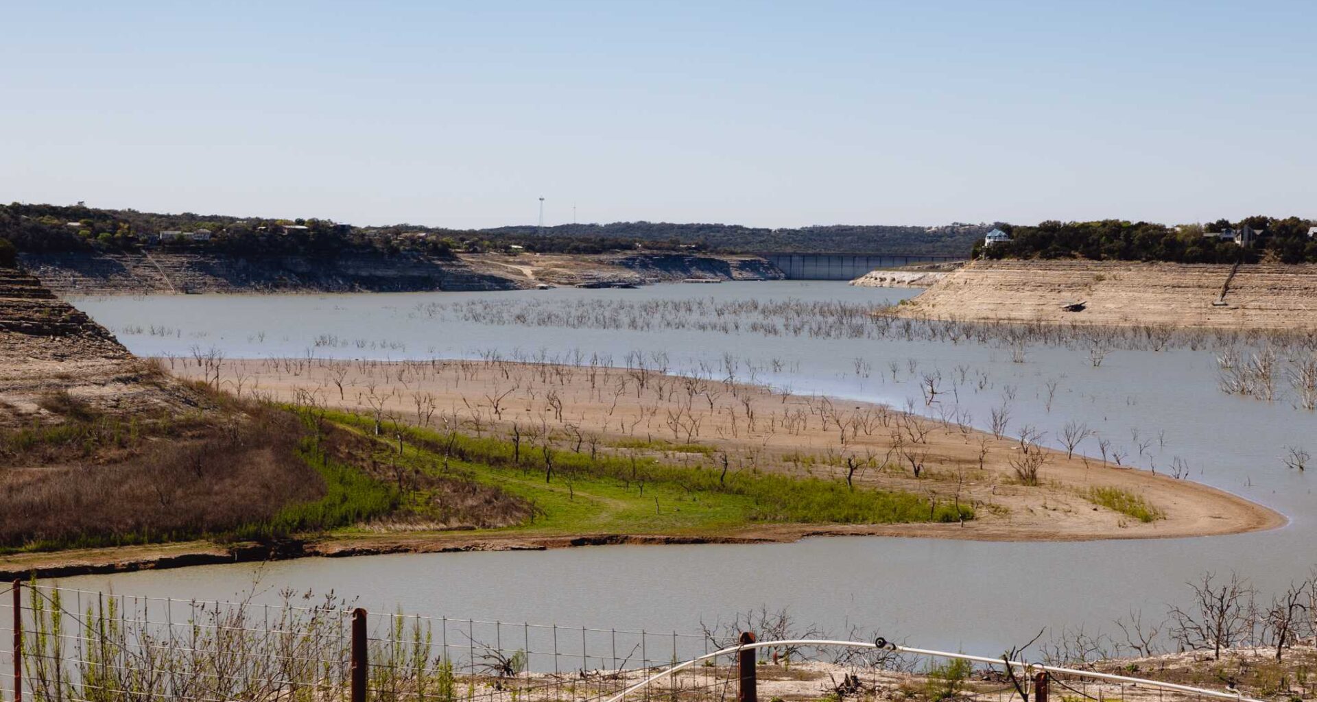 Medina Lake continues to surge higher. Here's its water level.