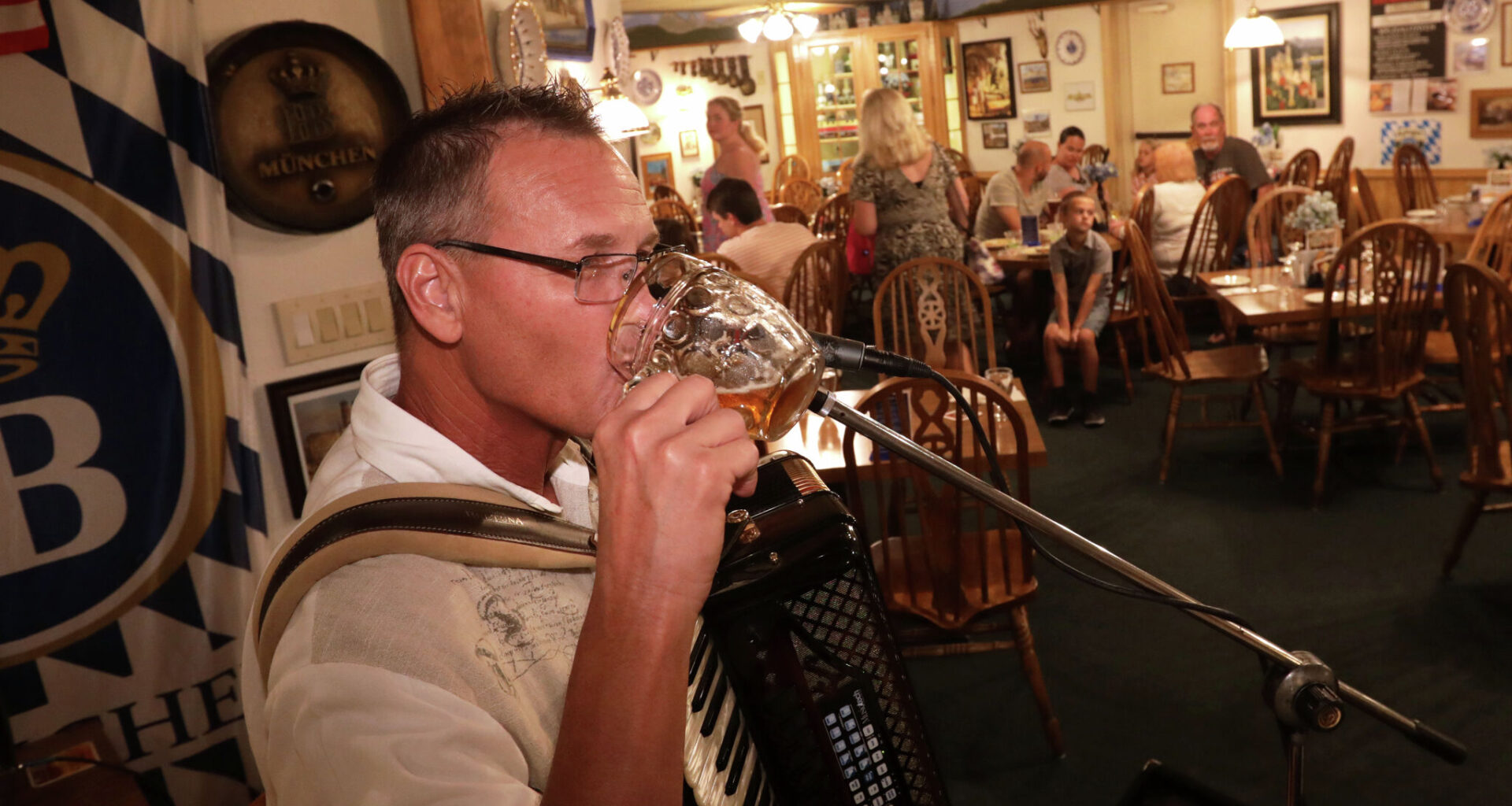 The Proper Dirty, as Stay Darlin's dirty martini is called, comes with the choice of vodka or gin and olive or pickle brine. The Henderson Avenue bar and restaurant opened June 11, 2026.