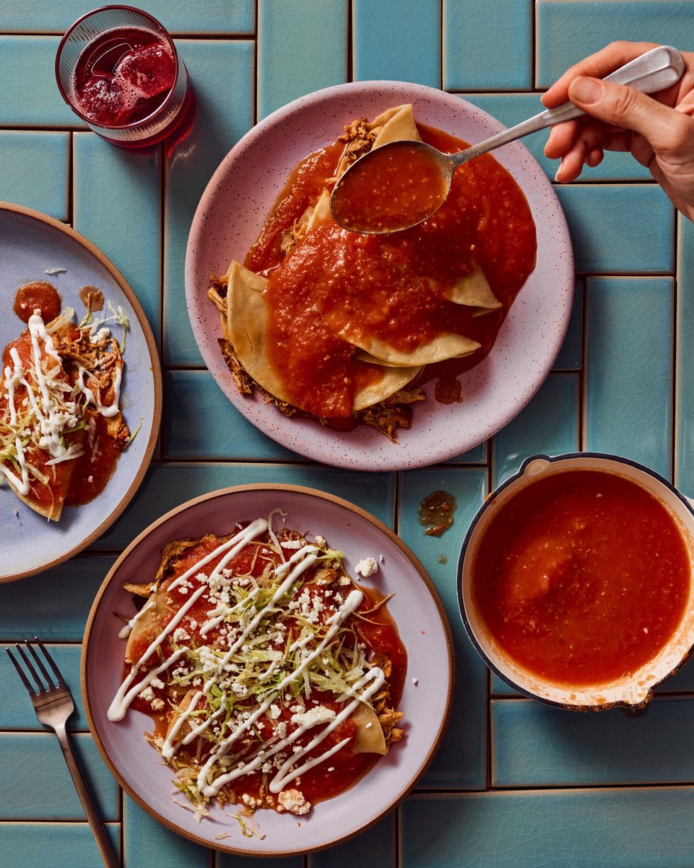 Veracruz All Natural cookbook enchiladas