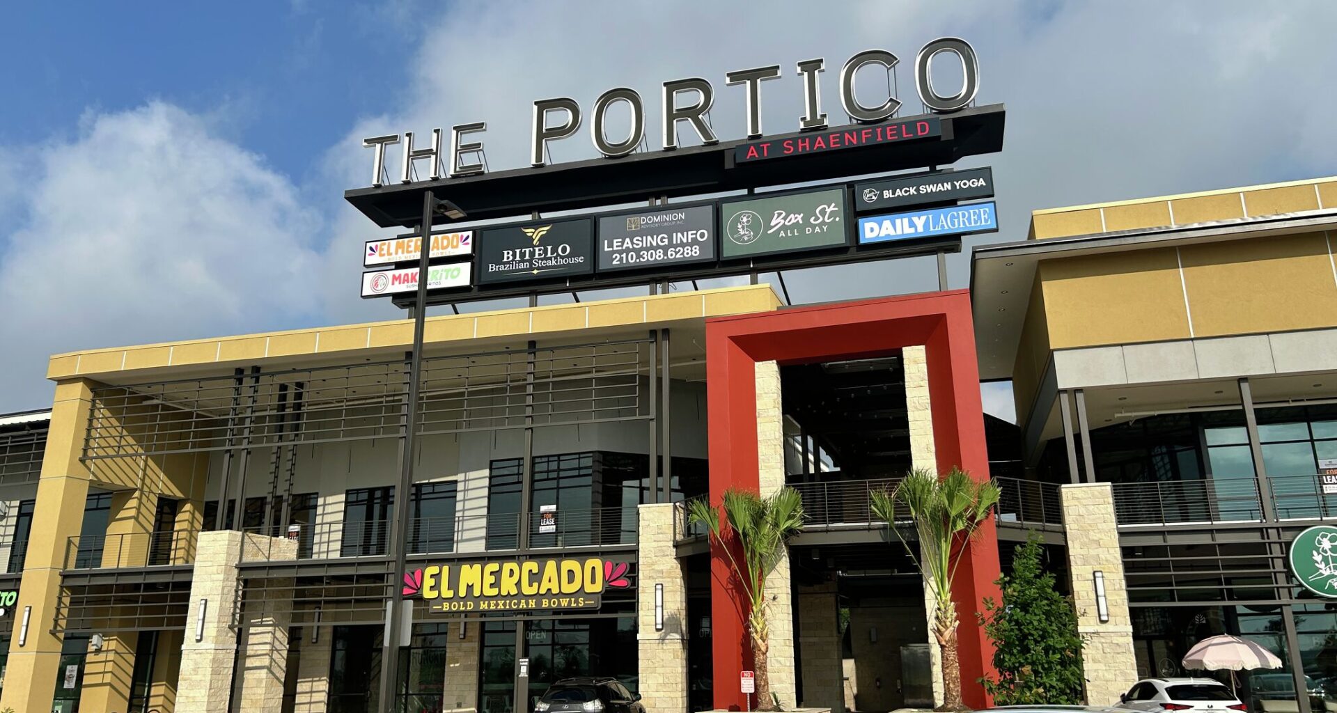 The Portico is a new shopping center in San Antonio.