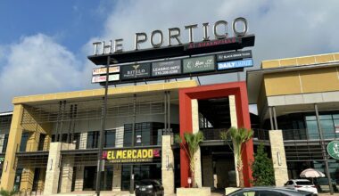 The Portico is a new shopping center in San Antonio.