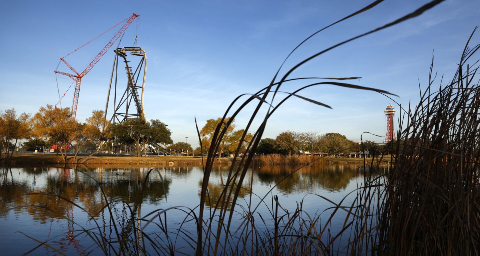 Six Flags Over Texas delays launch of record-breaking dive coaster