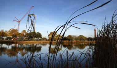 Six Flags Over Texas delays launch of record-breaking dive coaster