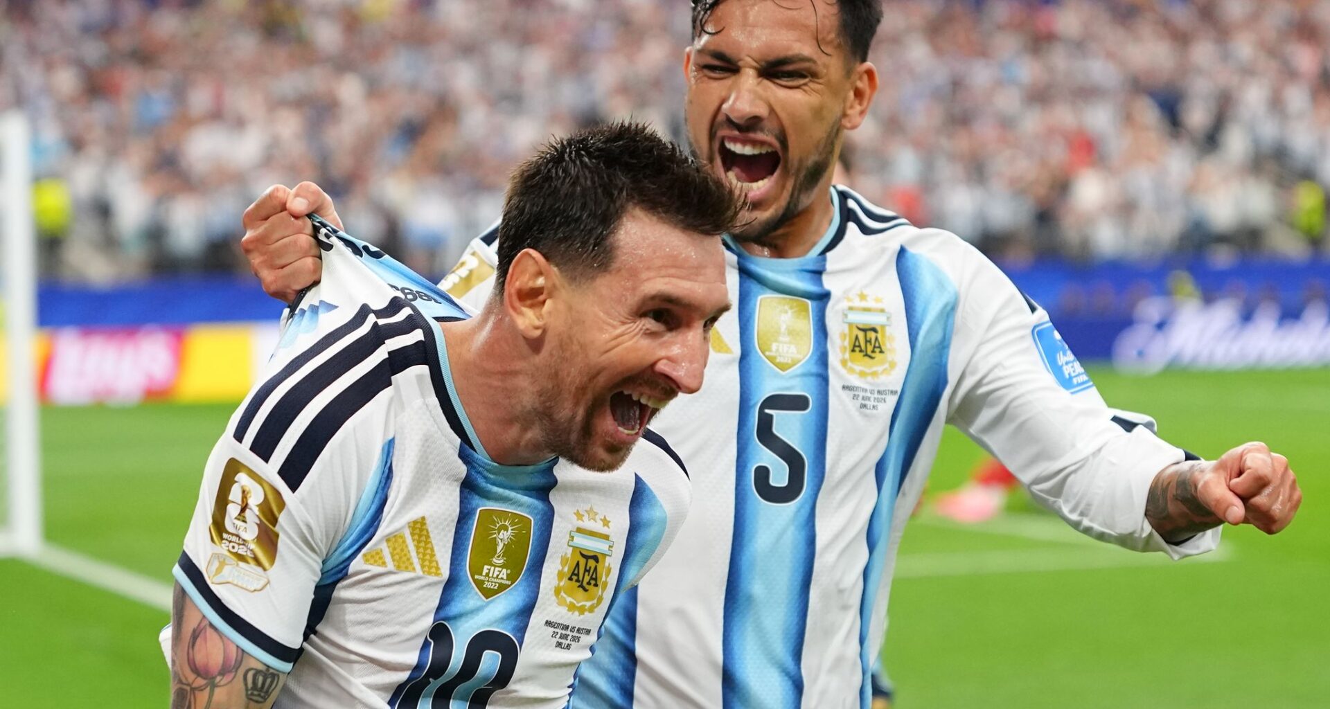 Lionel Messi breaks scoring record against Austria, and other World Cup highlights, in photos