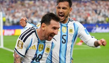 Lionel Messi breaks scoring record against Austria, and other World Cup highlights, in photos