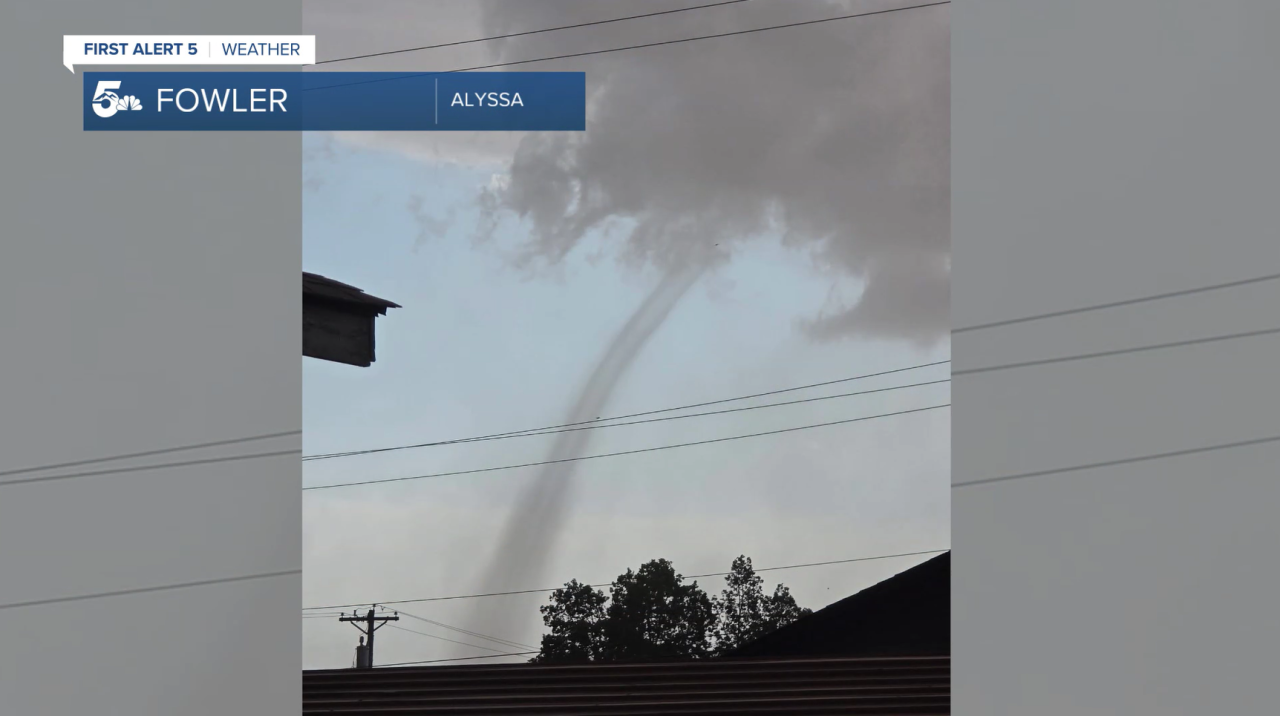 Tornado spotted in Fowler