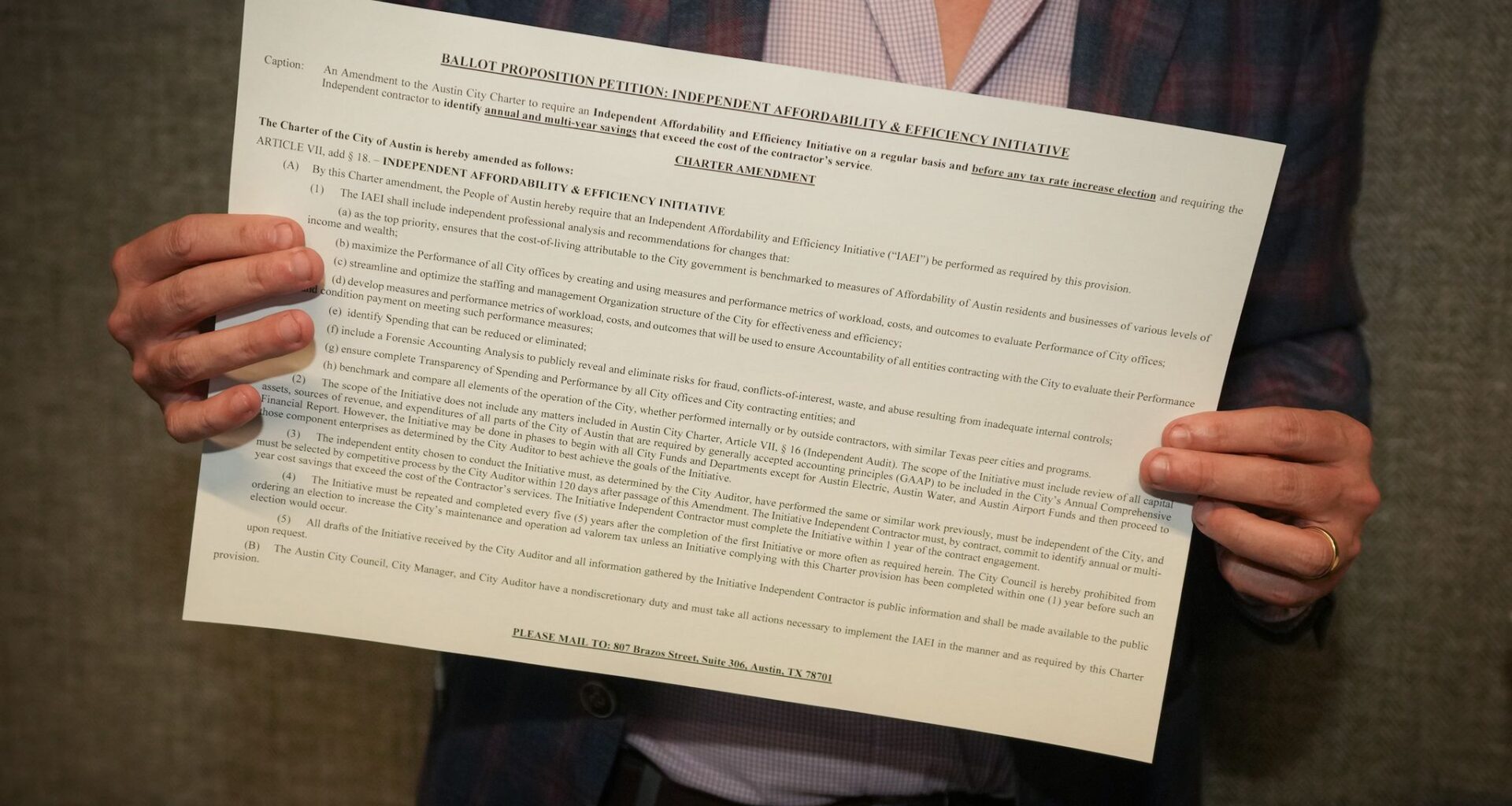 Austin audit petition clears path for November ballot measure