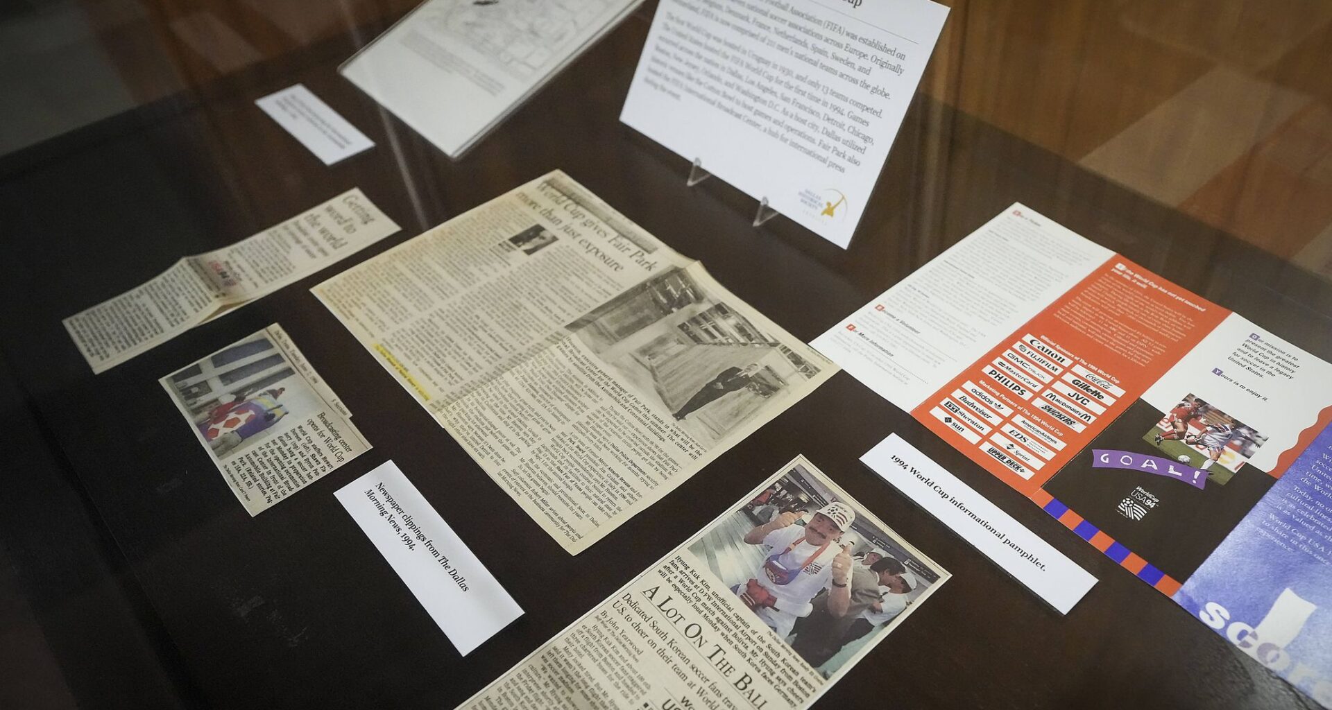 How to see 1994 World Cup historical artifacts on display in Dallas