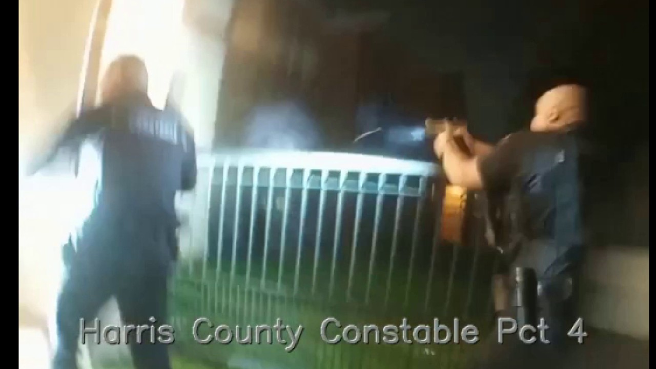 ‘It’s a dangerous job’: Precinct 4 releases video of Humble apartment shootout, details deputy injuries