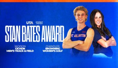 Cichon, Browning Receive WAC Stan Bates Award