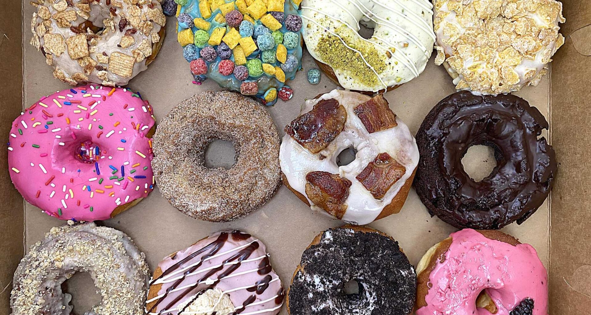 Doughnuts come in all shapes, sizes and colors in these half-dozen independent San Antonio doughnut shops, including The Art of Donut on North St. Mary's Street.