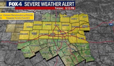 Dallas weather: Severe Thunderstorm Watch expanded, bringing flooding and wind threats