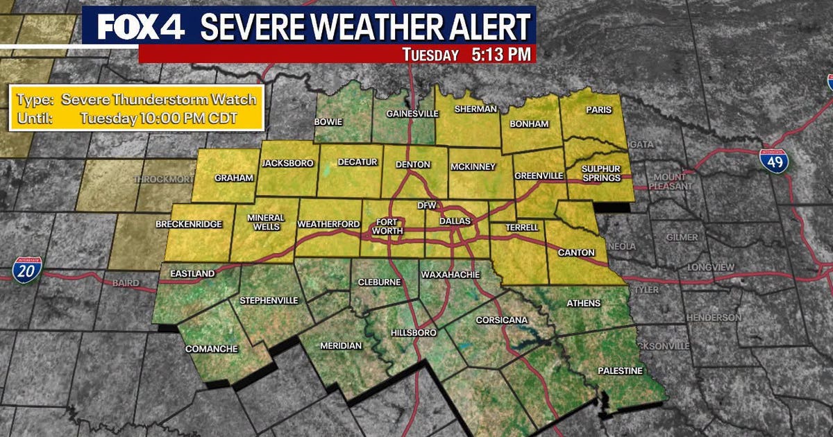 Dallas weather: Severe Thunderstorm Watch expanded, bringing flooding and wind threats