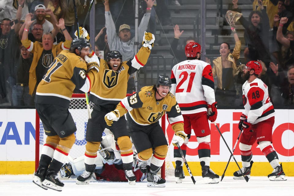 Stanley Cup Final: Carolina Hurricanes v Vegas Golden Knights - Game Three