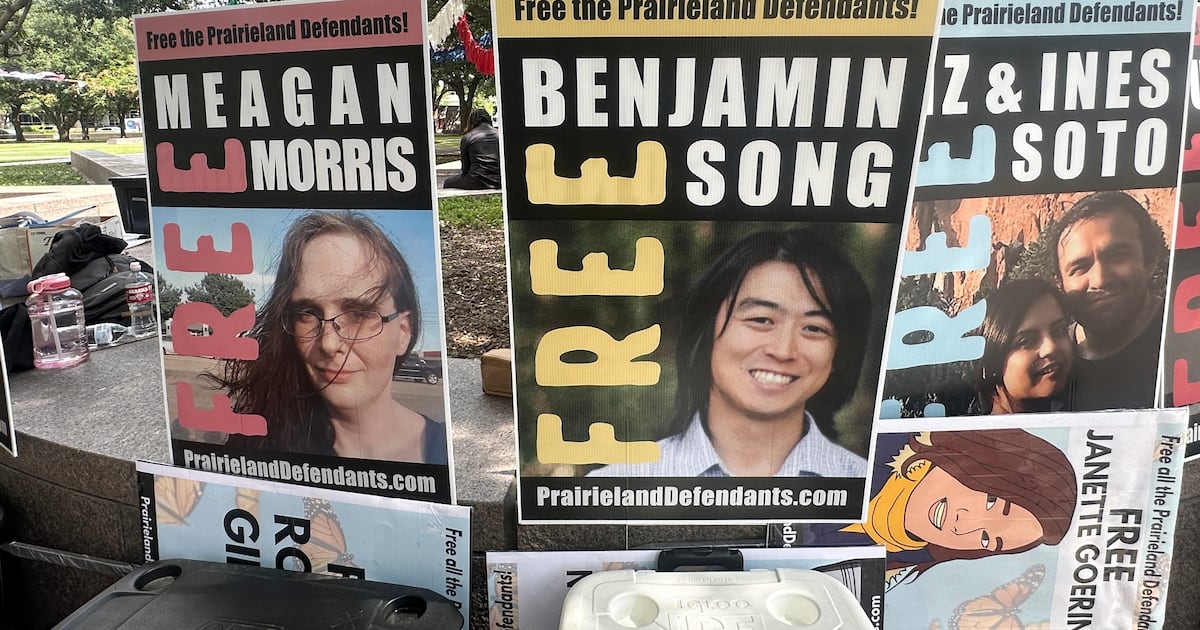 8 convicted in Texas immigration center shooting and protest are sentenced to decades in prison