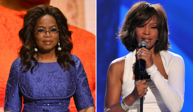 Oprah reveals Whitney Houston fell off stage on talk show after drug relapse