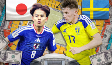 How much are last-minute tickets for the Japan-Sweden World Cup game?
