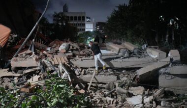 Back-to-back powerful earthquakes slam Venezuela, collapsing buildings in the capital of Caracas