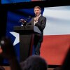 Democratic senate candidate James Talarico speaks at a rally on May 27 in Houston.