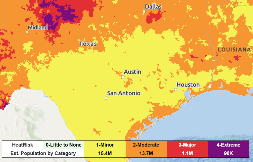Heat risk in Austin as 100-degree heat nears. How hot will it get?