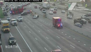 Collision closes all southbound lanes of U.S. 75 in Richardson