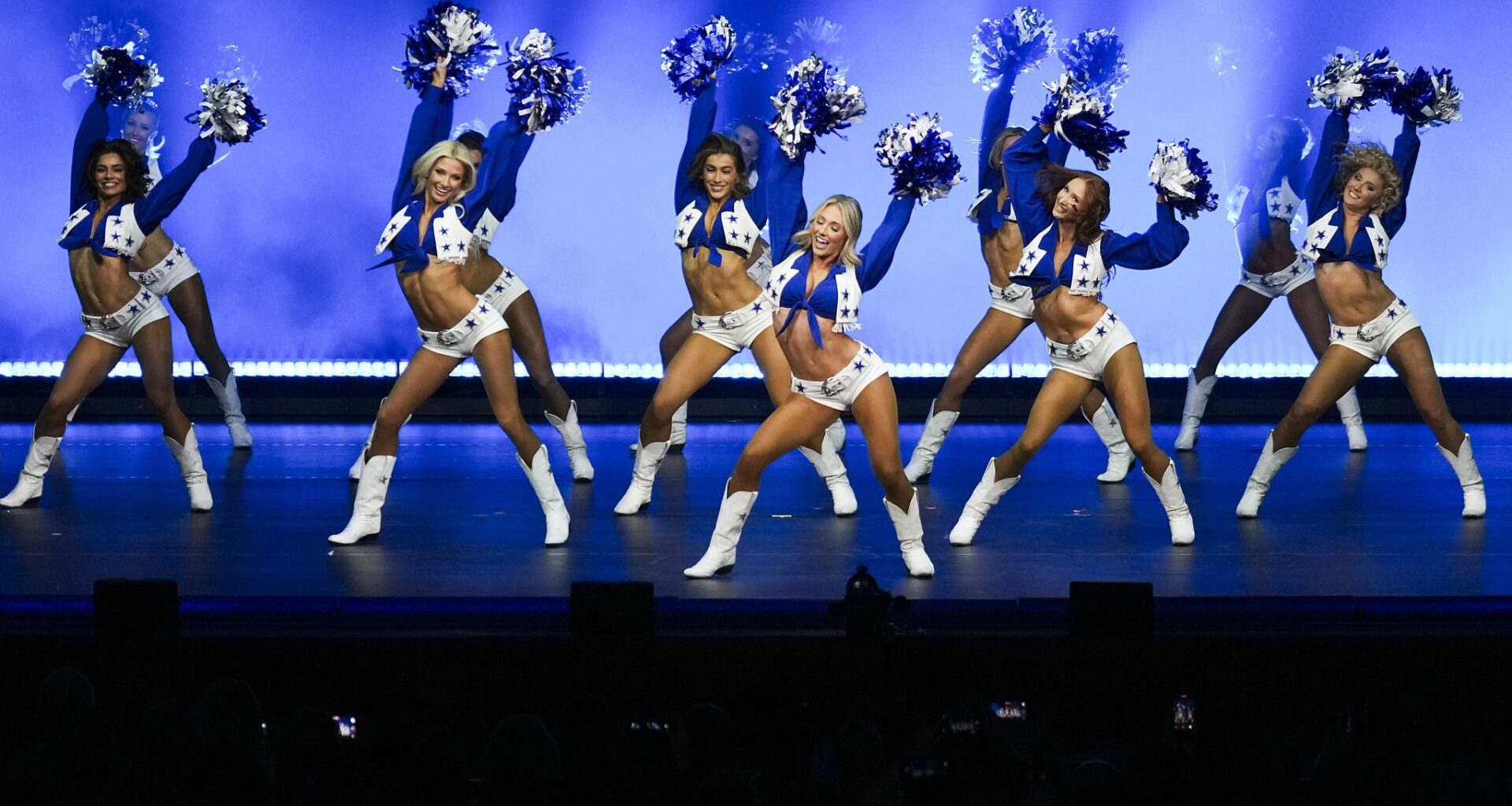 Dallas Cowboys Cheerleaders appear on Jimmy Fallon's Tonight Show