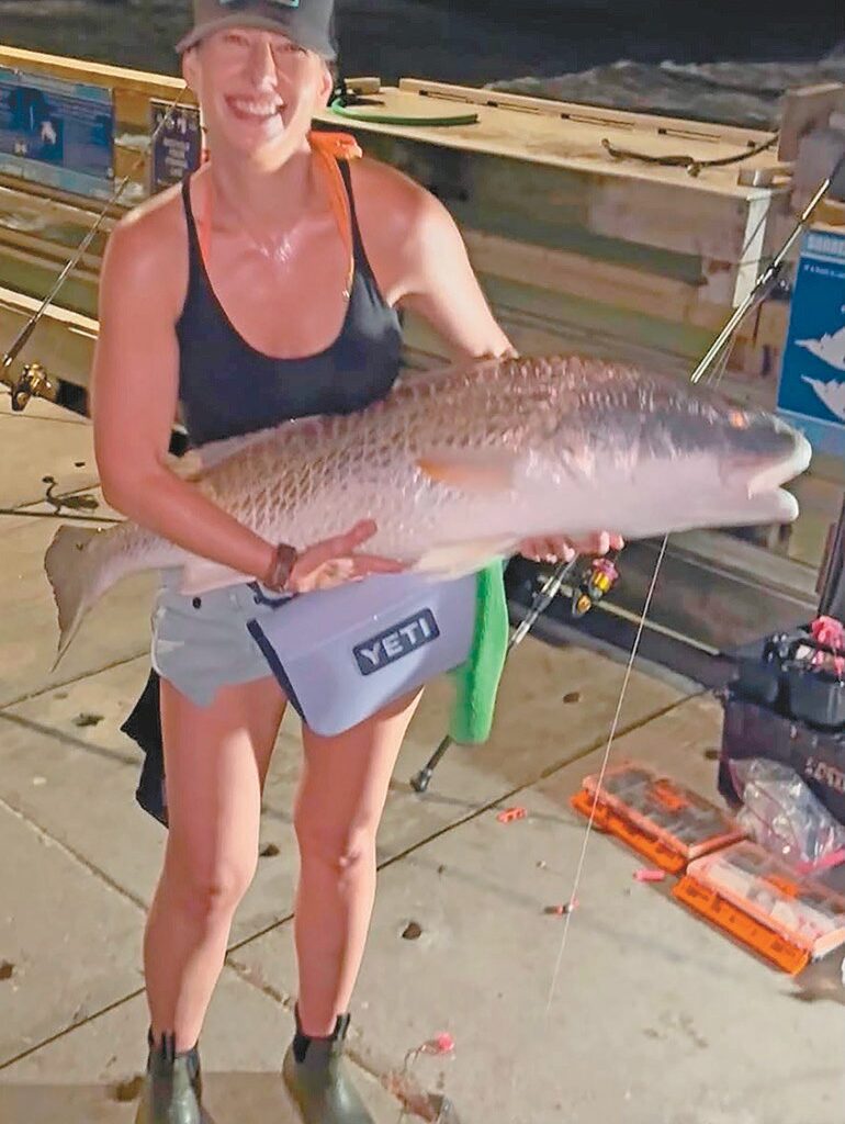 Monster redfish - Port Aransas South Jetty