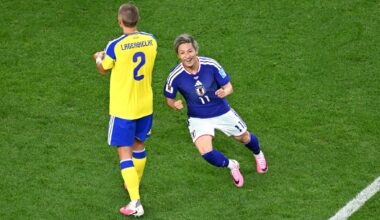 Japan and Sweden play to 1-1 draw as both advance to knockout round at the World Cup