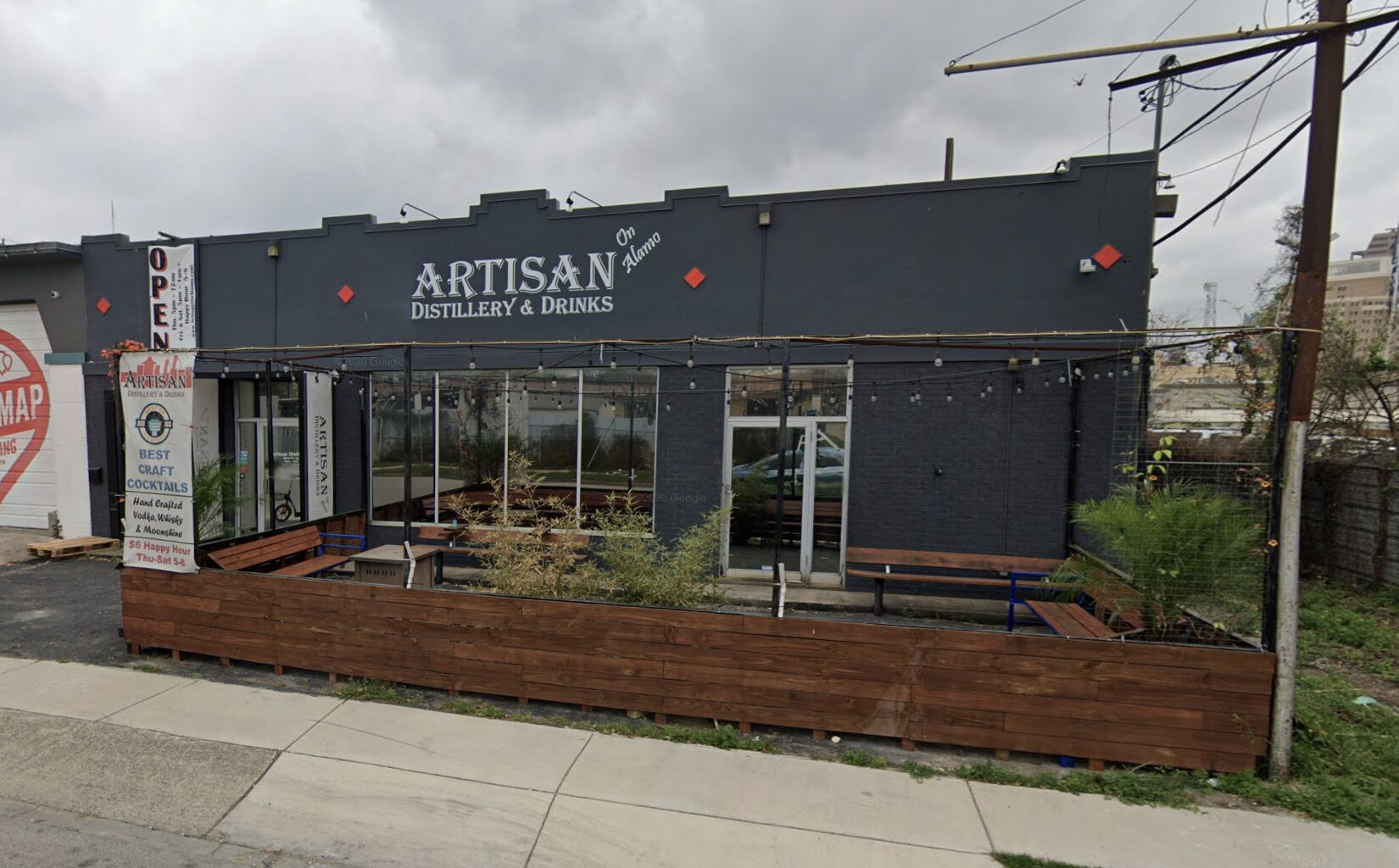 Artisan Distillery when it was still open next to Roadmap Brewing. 