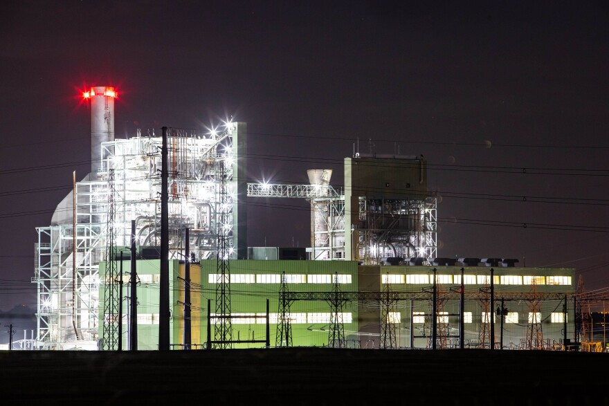 Secret voting by Austin City Council came to light after the closed-door approval of new natural gas generators. They may be installed in a new facilty or housed in existing power plants like the Decker Power Station. Austin, TX on June 25, 2021.