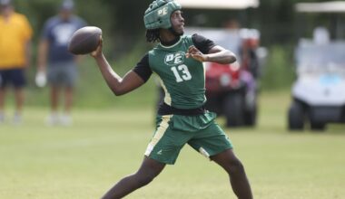 How did Dallas-area schools do on Day 1 of Texas state 7-on-7?