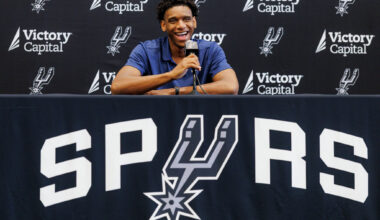 Tarris Reed Jr. joins Stephon Castle in San Antonio