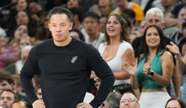 Spurs fans in low-cut tops say they will be in attendance for Game 6 after viral performances in San Antonio
