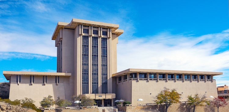 The undergraduate program for elementary teacher preparation at The University of Texas at El Paso has earned an A+ from the National Council on Teacher Quality (NCTQ). This grade recognizes how well the program prepares future teachers to teach reading to elementary students. Pictured: UTEP's College of Education.