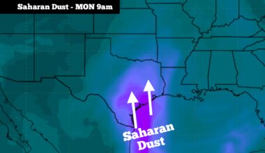Saharan dust to hit South Texas tonight. Here’s what to expect