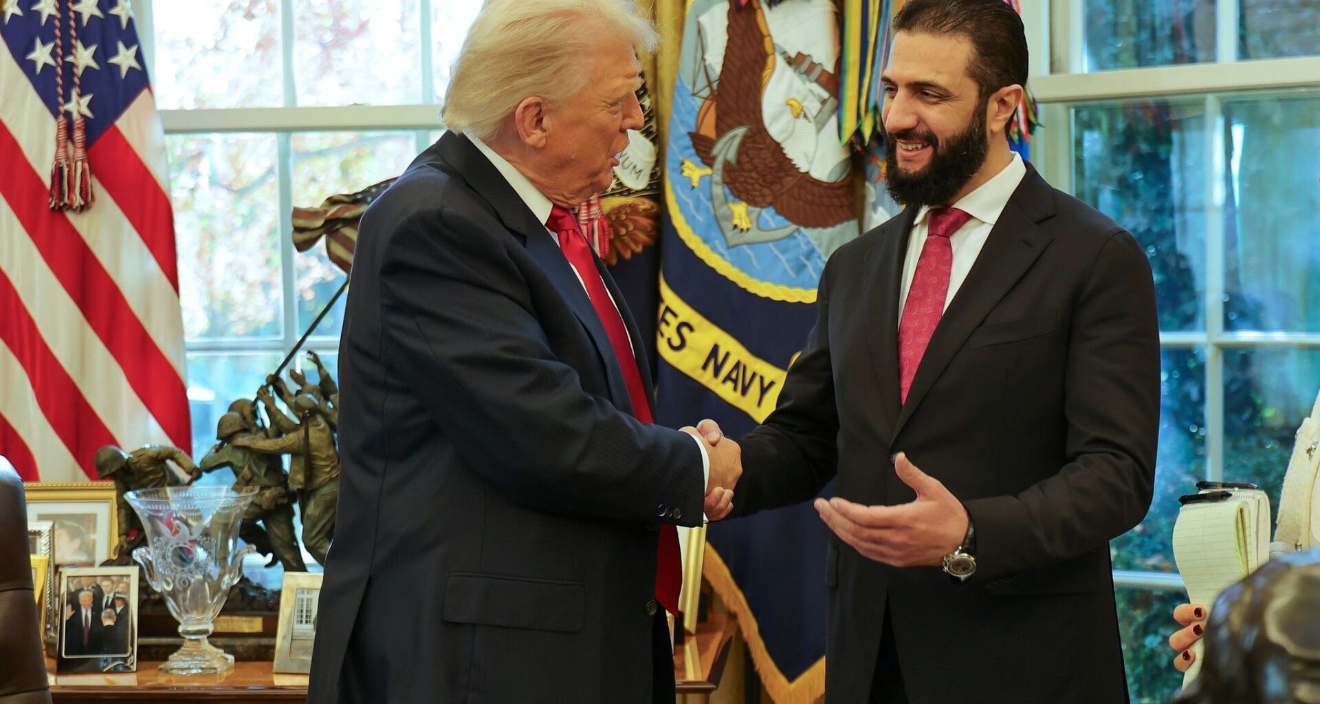 Trump presses Syria to take on Hezbollah, raising alarm in Lebanon and Israel