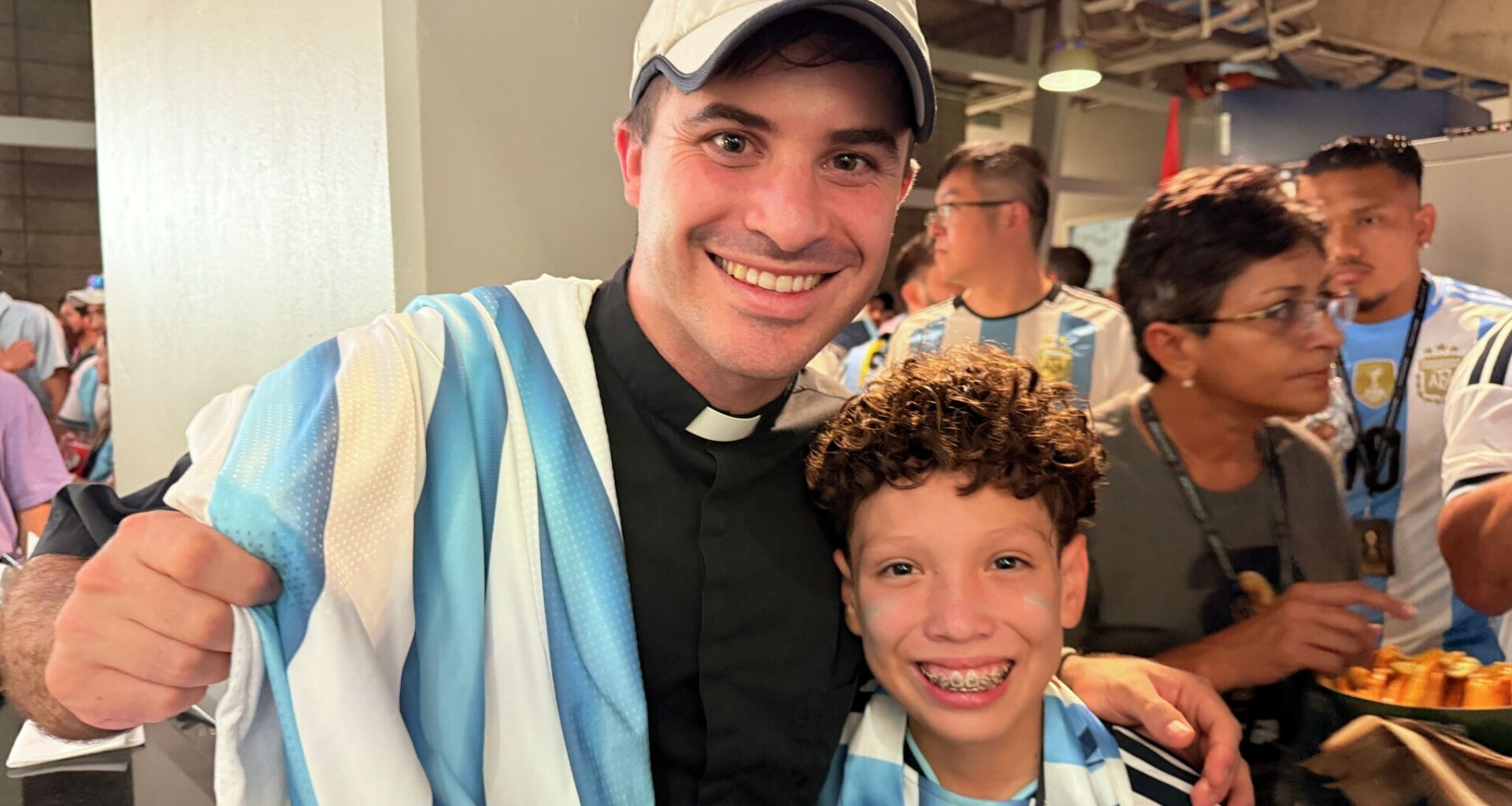 Parishioners chip in to buy priest a ticket to watch Argentina's game