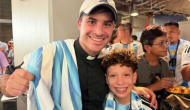 Parishioners chip in to buy priest a ticket to watch Argentina's game