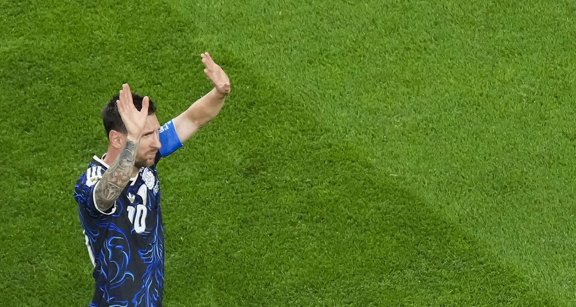 Messi, pushing 40, still stands alone on the world's biggest stage